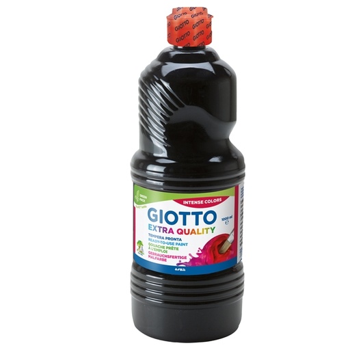 [D40478] TEMPERA PRONTA GIOTTO 1000ML NERO -