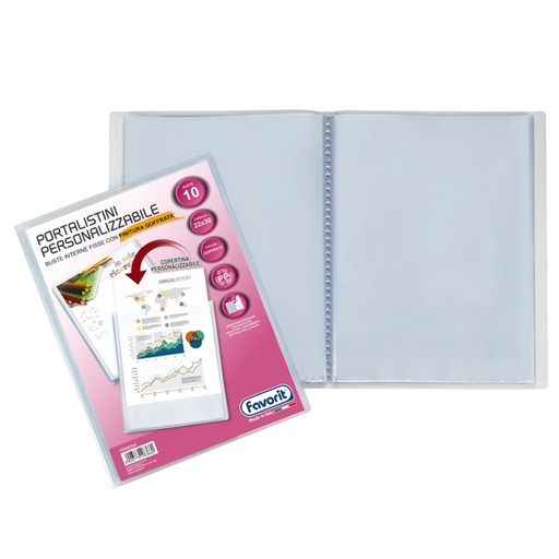 [D44839] PORTALISTINI 22X30-10 PERSONALIZZABILE SPN FAVORIT