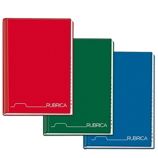 [D45074] RUBRICA CARTONATO A4 210X310MM 48FG 1RIGO BLASETTI