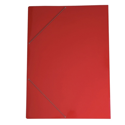 [D93327] Cartella con elastico 70x100cm Rosso in cartoncino plast. 71LD