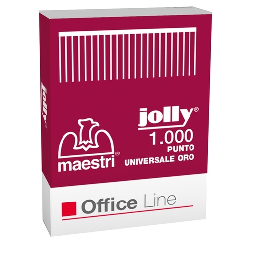 [D45260] SCATOLA 1000 PUNTI JOLLY ORO 6/4 RO-MA