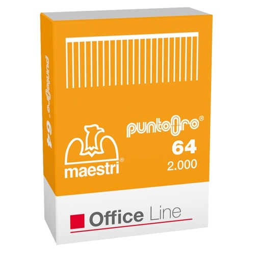 [D45261] SCATOLA 2000 PUNTI ORO 6/4 RO-MA
