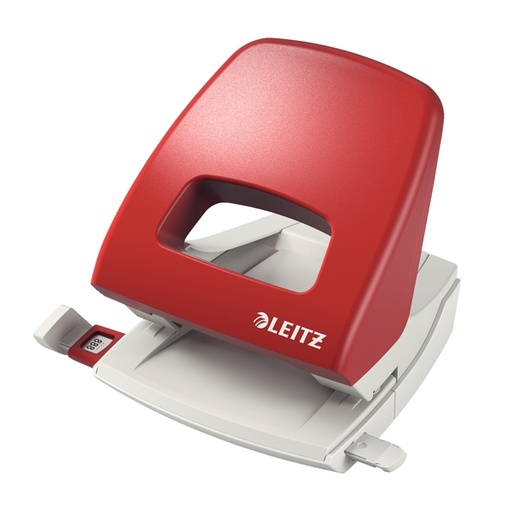 [D45273] Perforatore 2 fori METAL RIM 5005 max 25fg rosso LEITZ