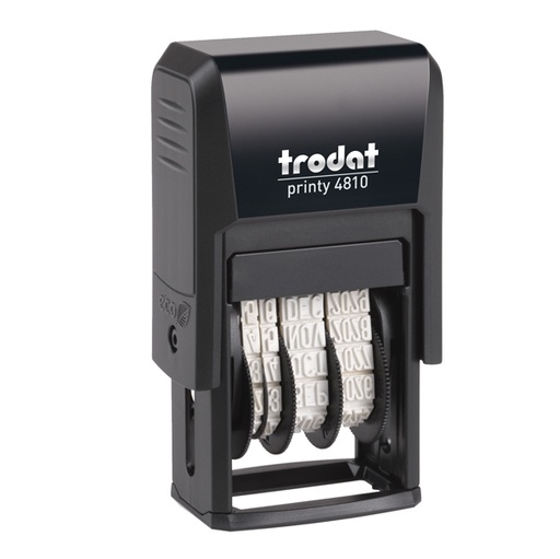 [D45312] Timbro Printy Eco 4810 3,8mm DATARIO autoinchiostrante TRODAT