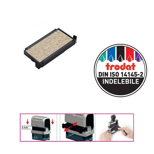 [D45335] TAMPONCINO 6/4912 NEUTRO TRODAT