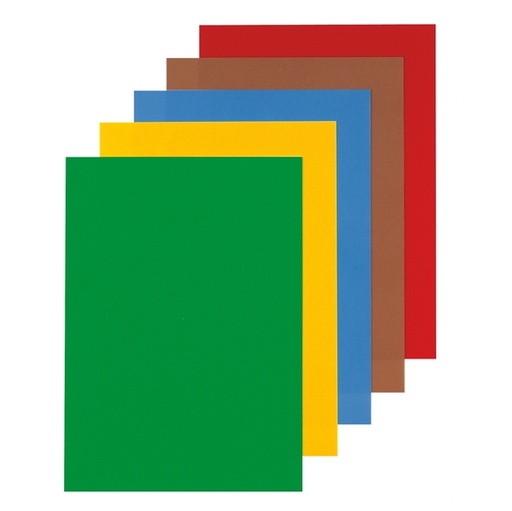 [D45452] 100 COPERTINE VIDEO A4 R20 180MIC BLU SEI ROTA