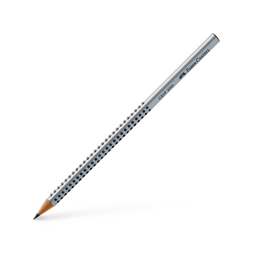 [D45809] MATITA GRAFITE GRIP 2001 2B TRIANGOLARE ANTISCIVOLO FABER CASTELL
