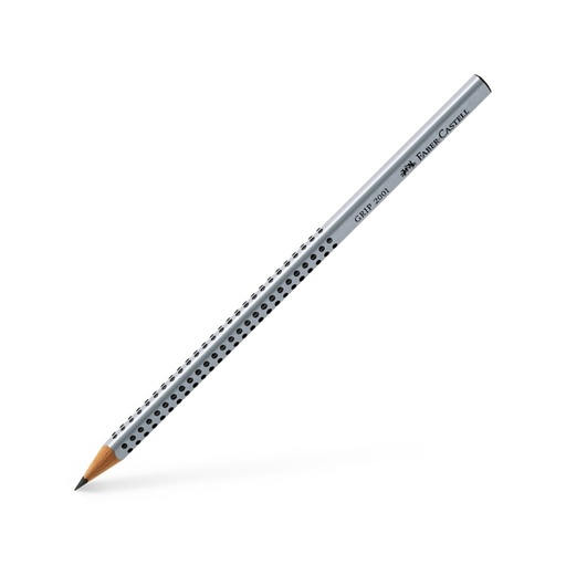 [D45812] MATITA GRAFITE GRIP 2001 H TRIANGOLARE ANTISCIVOLO FABER CASTELL