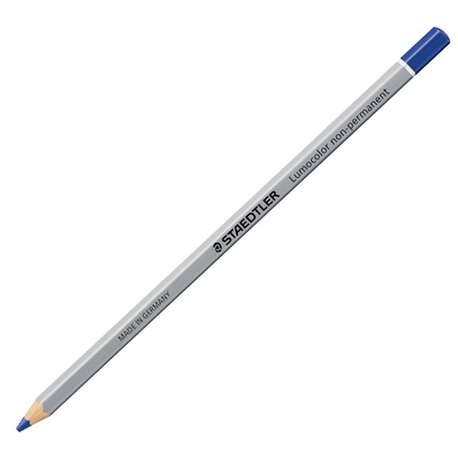 [D45822] MATITA LUMOCOLOR(R) NON PERMANENTE OMNICHROM BLU STAEDTLER