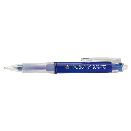 [D45918] PENNA SFERA SCATTO BLU 0.7MM TRATTO 3