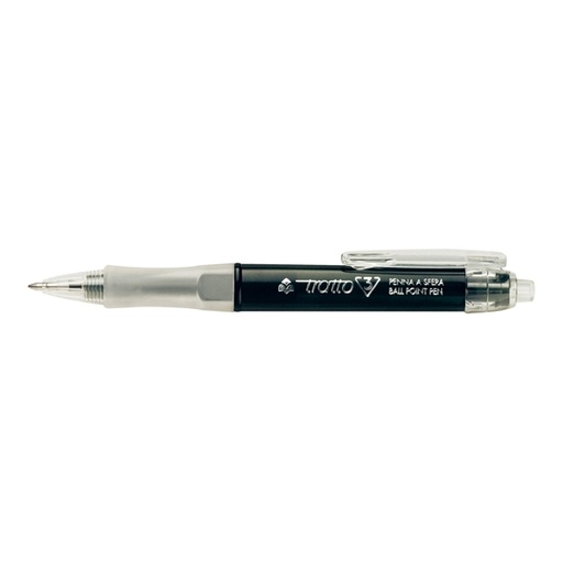 [D45920] PENNA SFERA SCATTO NERO 0.7MM TRATTO 3