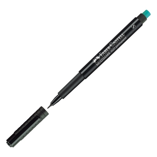[D45924] PENNARELLO MULTIMARK NERO 0,4 SUPERFINE FABER-CASTELL