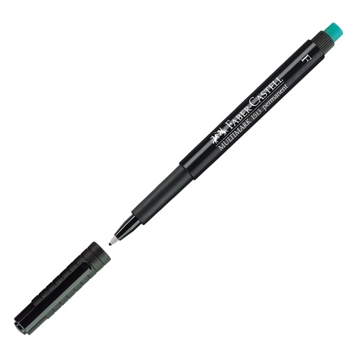 [D45929] PENNARELLO MULTIMARK NERO 0,6 FINE FABER-CASTELL