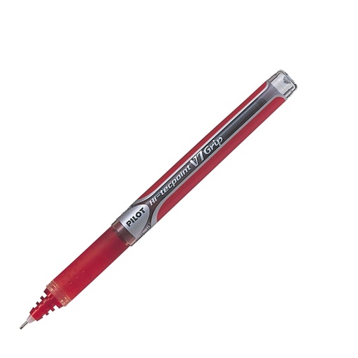 [D46026] ROLLER HI-TECPOINT V7 GRIP ROSSO PILOT