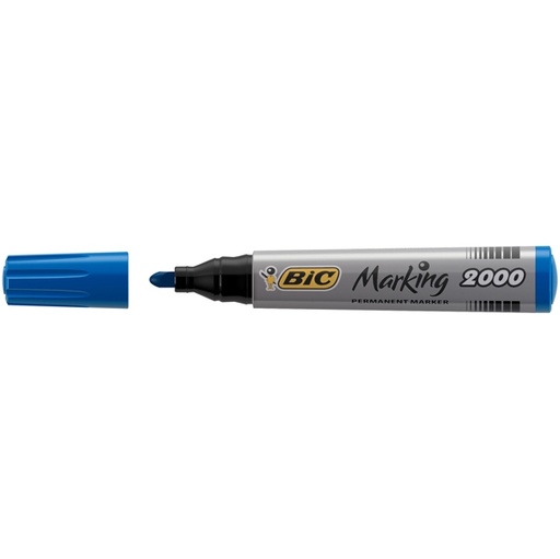 [D46040] Marcatori Marking 2000 BIC BLU pz.12 Punta tonda