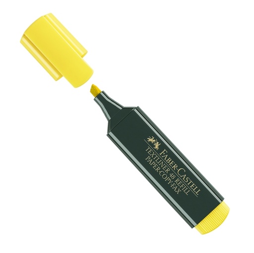 [D46084] EVIDENZIATORE TEXTLINER GIALLO FABER-CASTELL