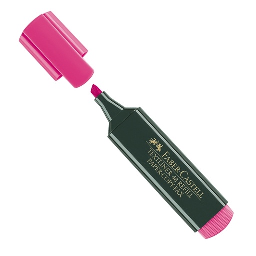 [D46087] EVIDENZIATORE TEXTLINER FUCSIA FABER-CASTELL