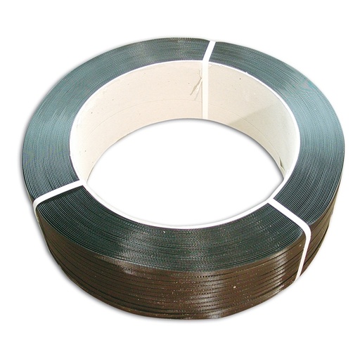 [D46180] REGGE IN PLASTICA 15X0,50MM IN BOBINA DA 900MT RO-MA