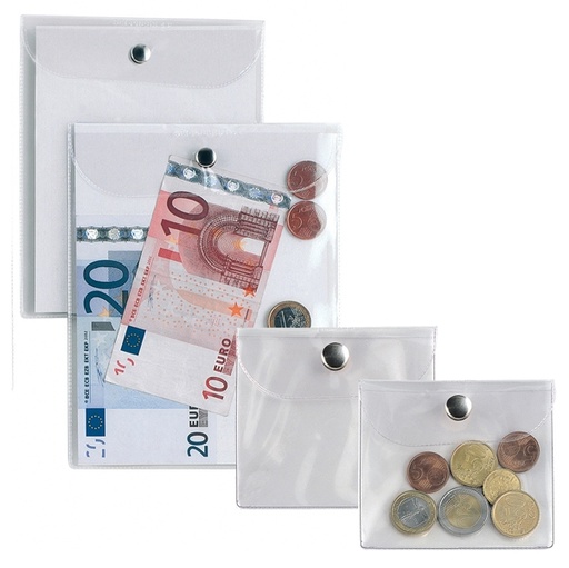 [D46766] BUSTA CON BOTTONE PRESS 8E 22X30CM