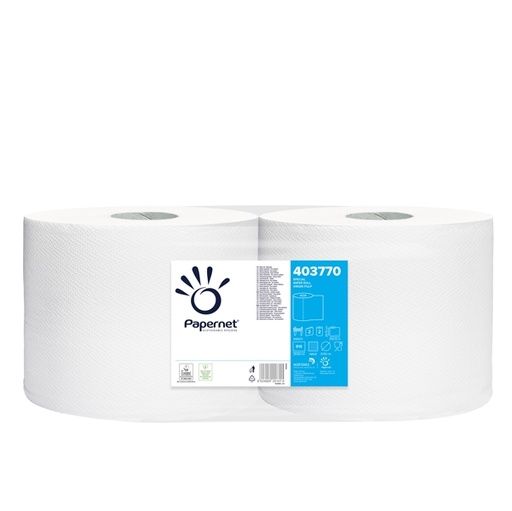 [D47282] BOBINA PULIUNTO PAPERNET SUPER 800 WAVE GOFFRATO A ONDA - 244mt