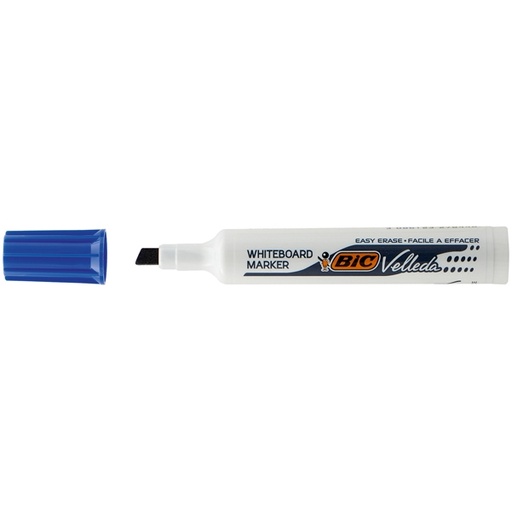 [D47361] Pennarello VELLEDA 1791 punta scalpello whiteboard blu BIC(R)