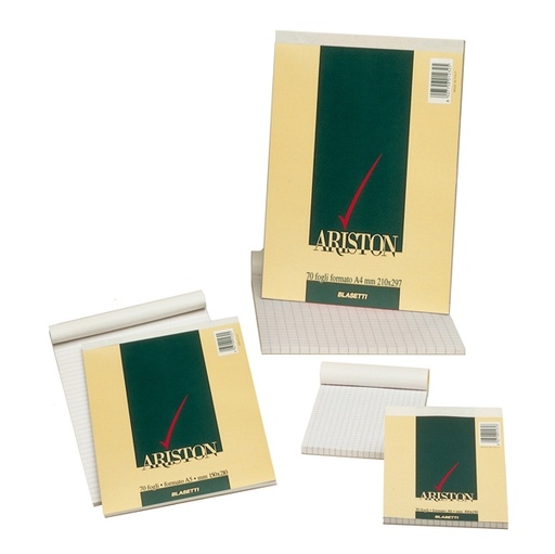 [D47432] BLOCCO NOTE 100X150MM 5MM 60GR 70FG ARISTON BLASETTI