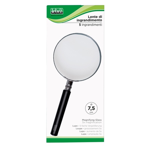 [D47651] Lente di ingrandimento diametro 7,5cm 1123 LEBEZ