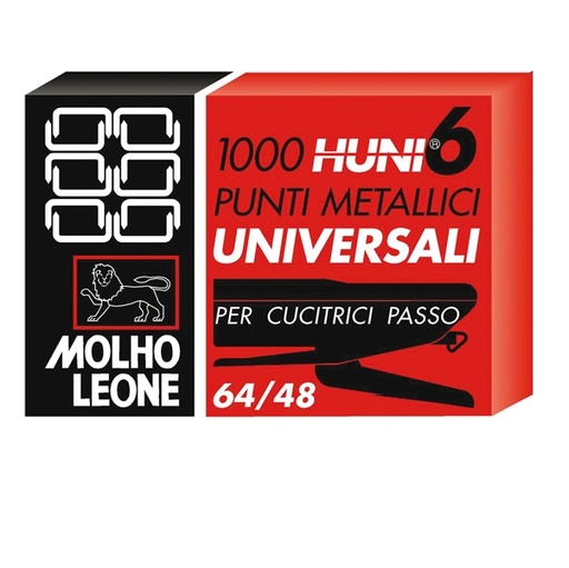 [D47715] SCATOLA 1000 PUNTI UNIVERSALI 6/4 LEONE