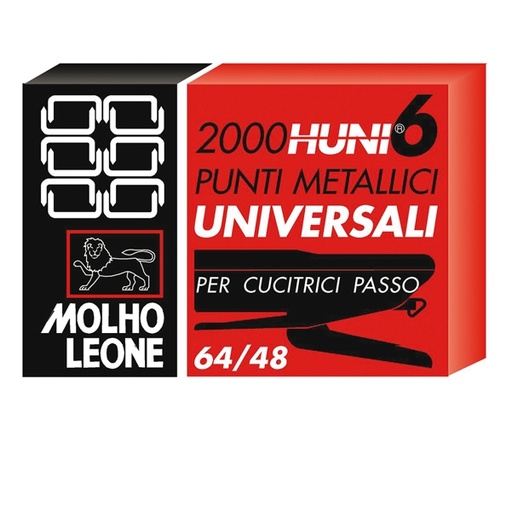 [D47716] SCATOLA 2000 PUNTI UNIVERSALI 6/4 LEONE