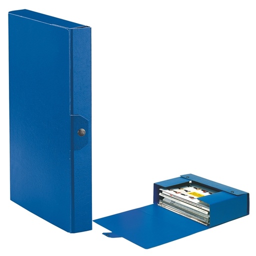 [D48341] Scatola progetto C24 25x35cm dorso 4 blu ESSELTE