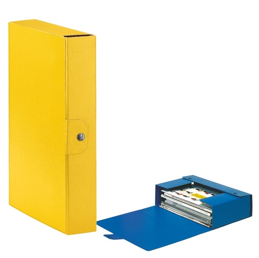 [D48346] Scatola progetto C26 25x35cm dorso 6 giallo ESSELTE