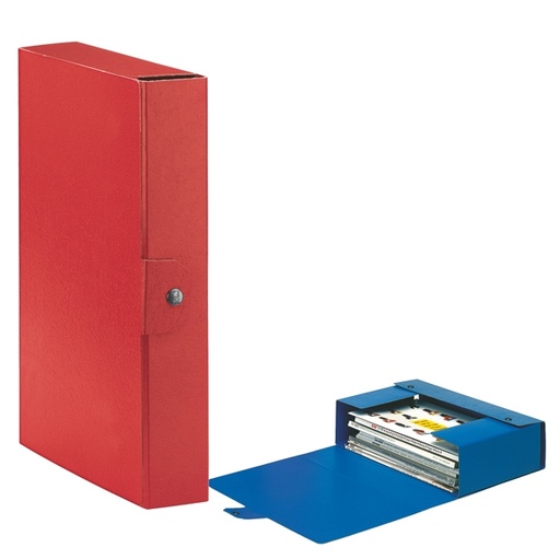 [D48347] Scatola progetto C26 25x35cm dorso 6 rosso ESSELTE