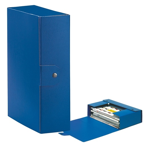 [D48353] Scatola progetto C30 25x35cm dorso 10 blu ESSELTE