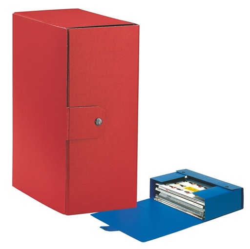 [D48359] Scatola progetto C35 25x35cm dorso 15 rosso ESSELTE