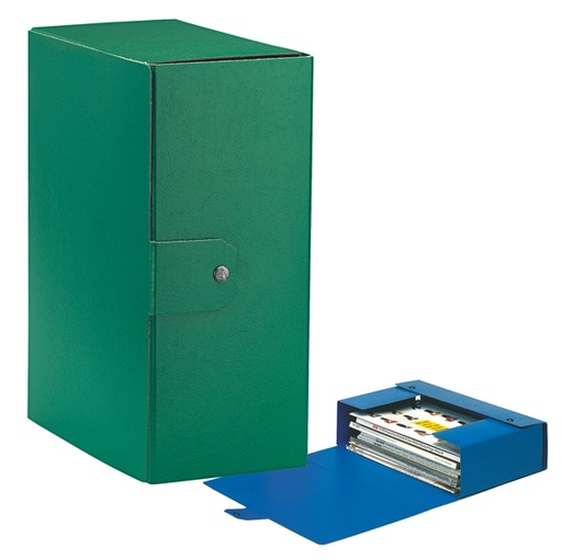 [D48360] Scatola progetto C35 25x35cm dorso 15 verde ESSELTE