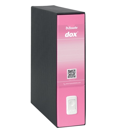 [D48896] Registratore New Dox 1 rosa dorso 8cm f.to commerciale Esselte