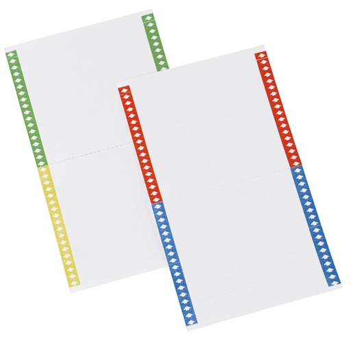[D48931] PACK 10FG A4 DA 40 CARTONCINI 140MM X CART. SOSPESE ARMADIO