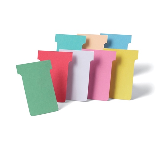 [D49319] 100 SCHEDE A T INDICE 2 BIANCHE PER PLANNERS