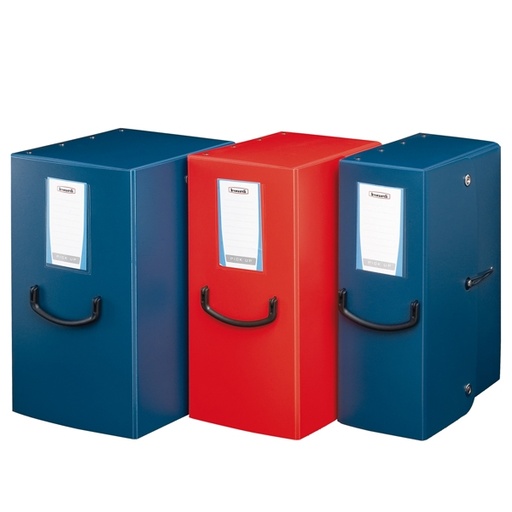 [D49395] SCATOLA ARCHIVIO PICK UP ROSSO 35X25 D.20CM FELLOWES