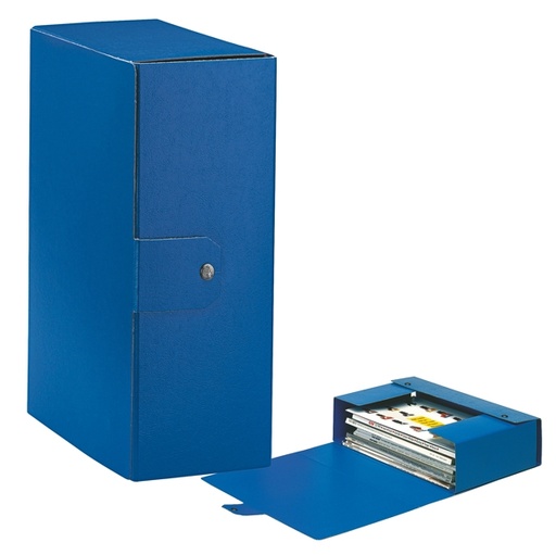 [D49432] Scatola progetto C32 25x35cm dorso 12 blu ESSELTE