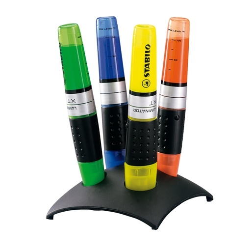 [D49931] SET 4 EVIDENZIATORI STABILO LUMINATOR 7104-2