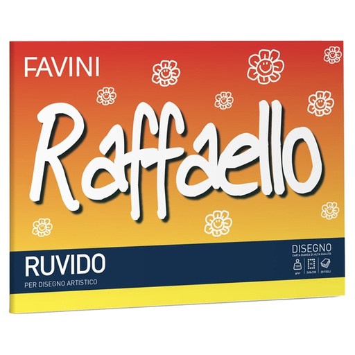 [D50000] ALBUM RAFFAELLO 24X33CM 100GR 20FG RUVIDO
