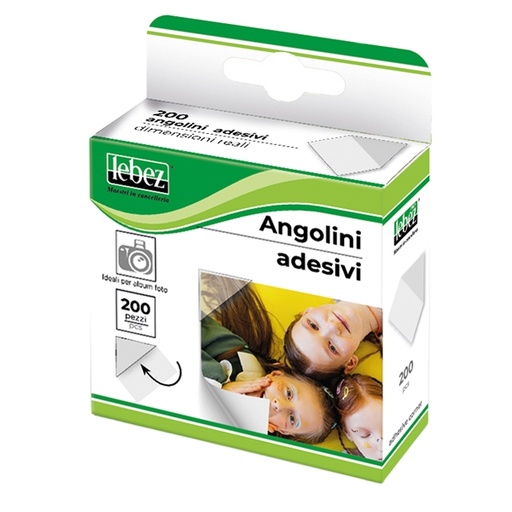 [D50099] DISPENSER 200 ANGOLI ADESIVI PER FOTO ART.180L LEBEZ