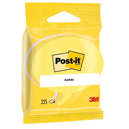 [D50117] BLOCCO FUMETTO 225 foglietti Post-it(R) 70x70mm 2007-SB 72gr
