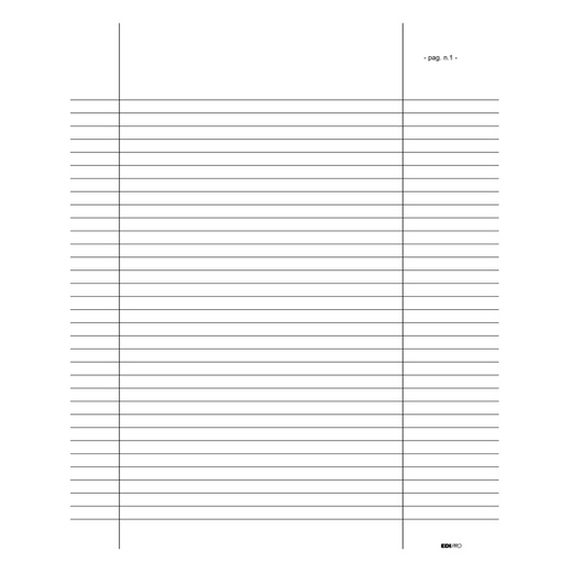[D50239] REGISTRO VERBALE ASSEMBLEA 31X24,5 92PAG.numerate E2383