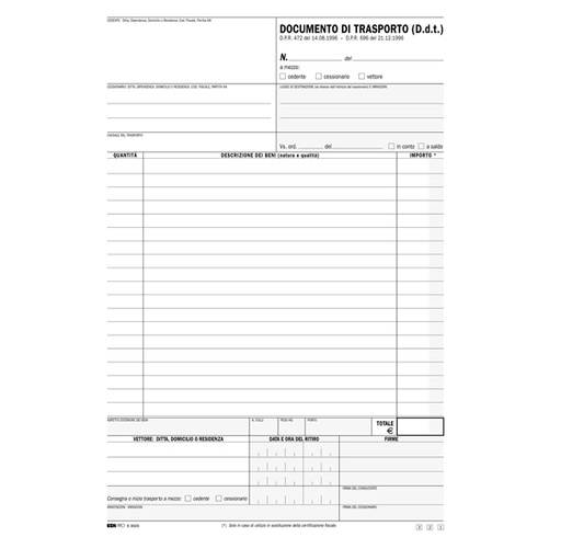 [D50262] DDT SNAP 3 COPIE AUTORIC. 100FG 31x20,5CM E9029/3