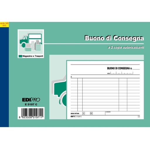[D50294] BLOCCO BUONI DI CONSEGNA 50/50 12X17,5CM RIC E5197C