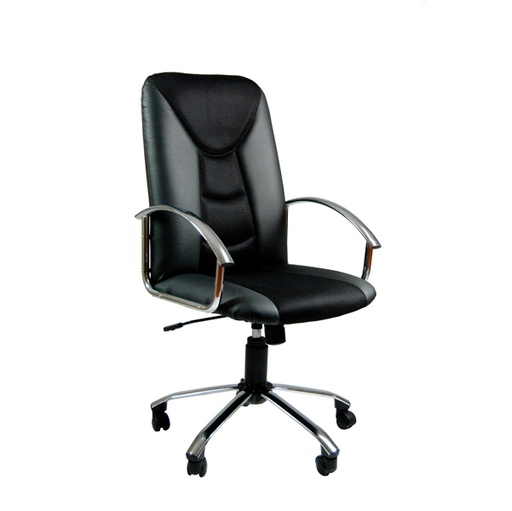 [D50375] POLTRONA DIREZIONALE Hydra NERO