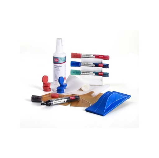 [D50497] KIT NOBO PER LAVAGNE BIANCHE