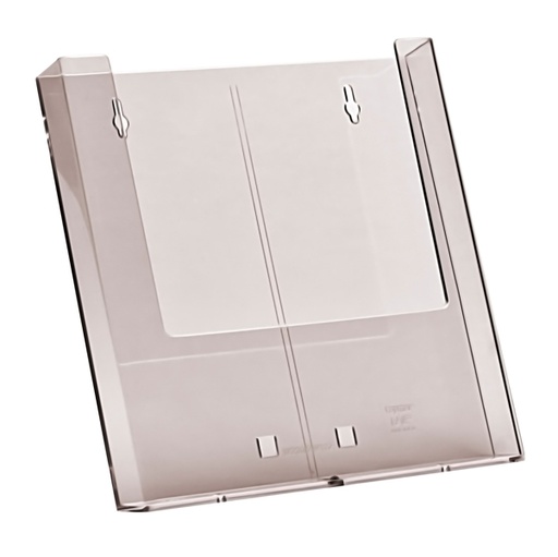 [D50843] PORTA DEPLIANT A4 DA PARETE TRASPARENTE W230